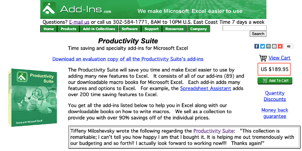 Надстройки Kutools для Excel